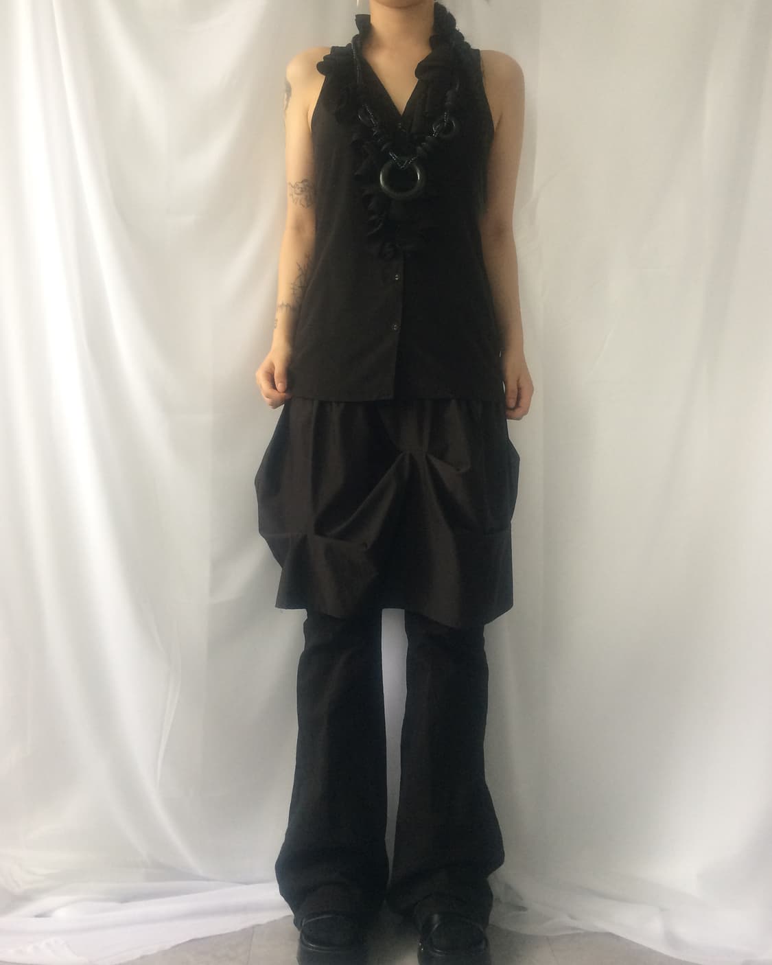 Ruffle point sleeveless 상품이미지5