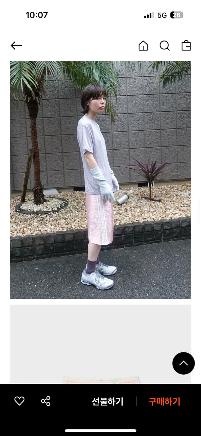 누아누 minamo skirt pink 상품이미지3