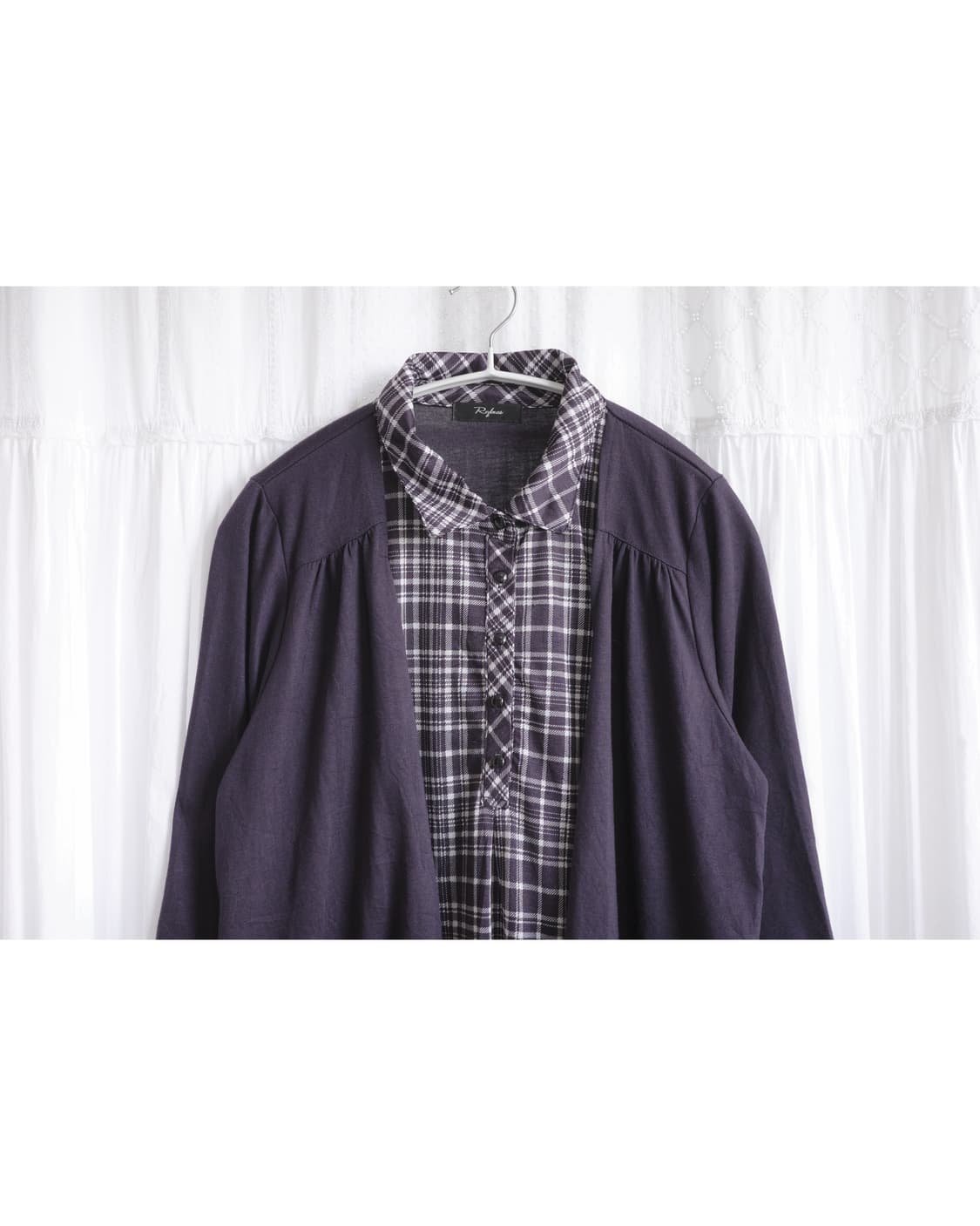 Purple layered sleeve 상품이미지4