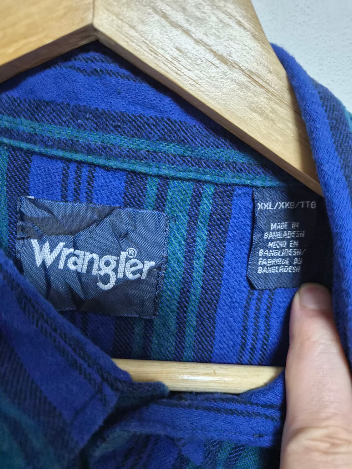 랭글러Wrangler 스트라이프 웨스턴 셔츠 2XL사이즈 - S423 상품이미지4