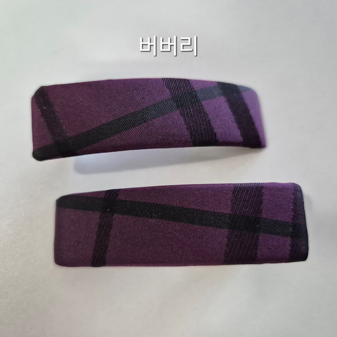 (정품원단)버버리 헤어핀 집게핀 2개 상품이미지1
