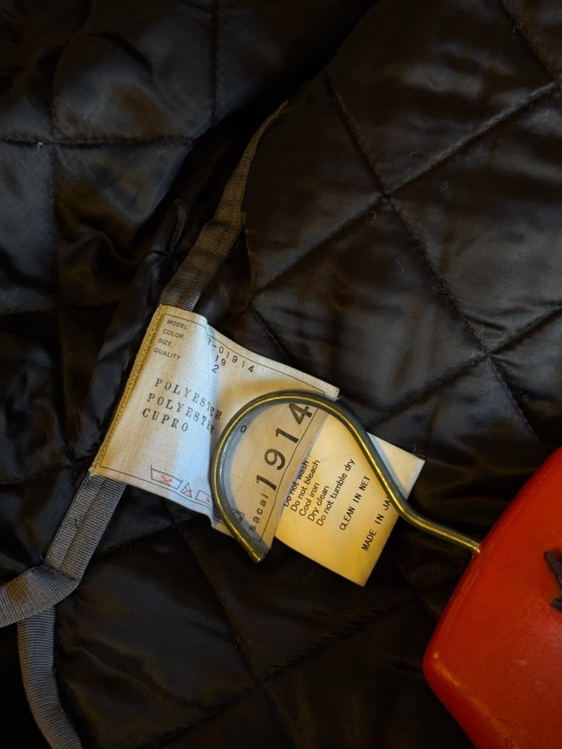 Sacai 사카이 더블 브레스티드 코트 55~66 상품이미지6