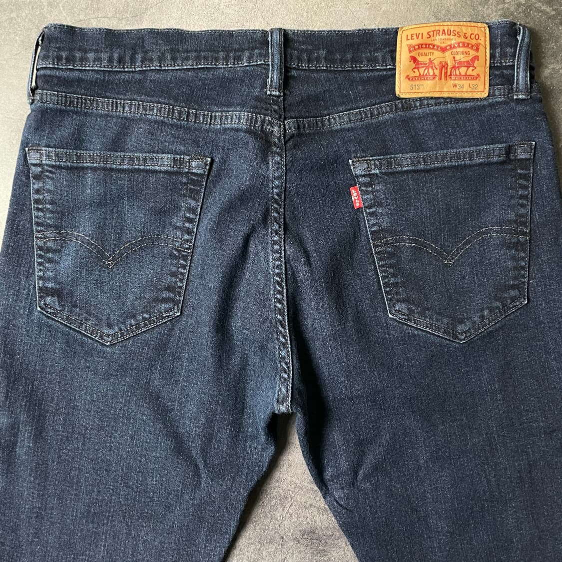 LEVI'S 리바이스513 슬림 스트레이트핏 코튼 데님 팬츠 A00723 상품이미지7