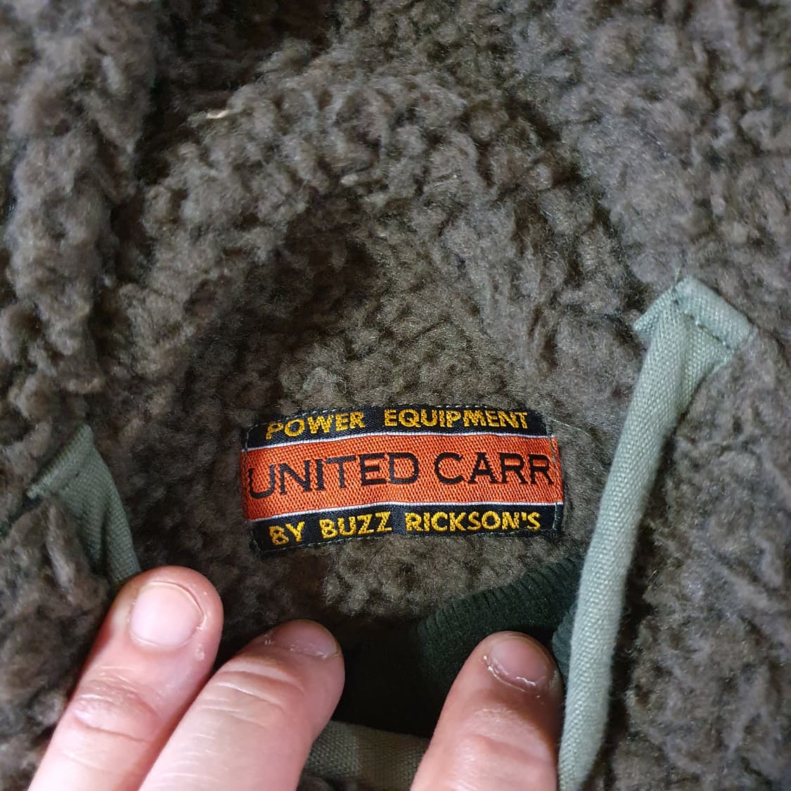 United Carr by Buzz Rickson 리버시블 라이너 XL 상품이미지8