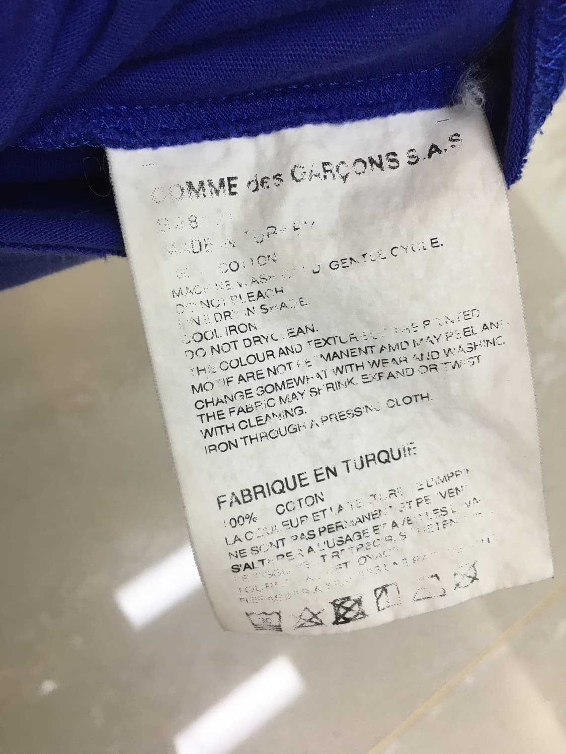 꼼데가르송 셔츠 로고티 상품이미지7