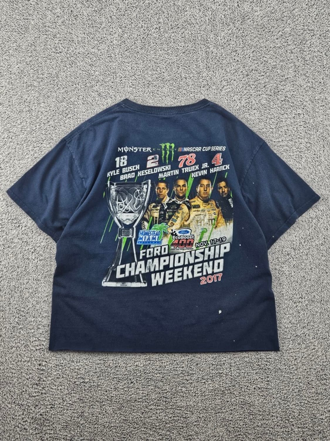 나스카 레이싱 반팔 티셔츠 ( M추정 ) / 11982 상품이미지3