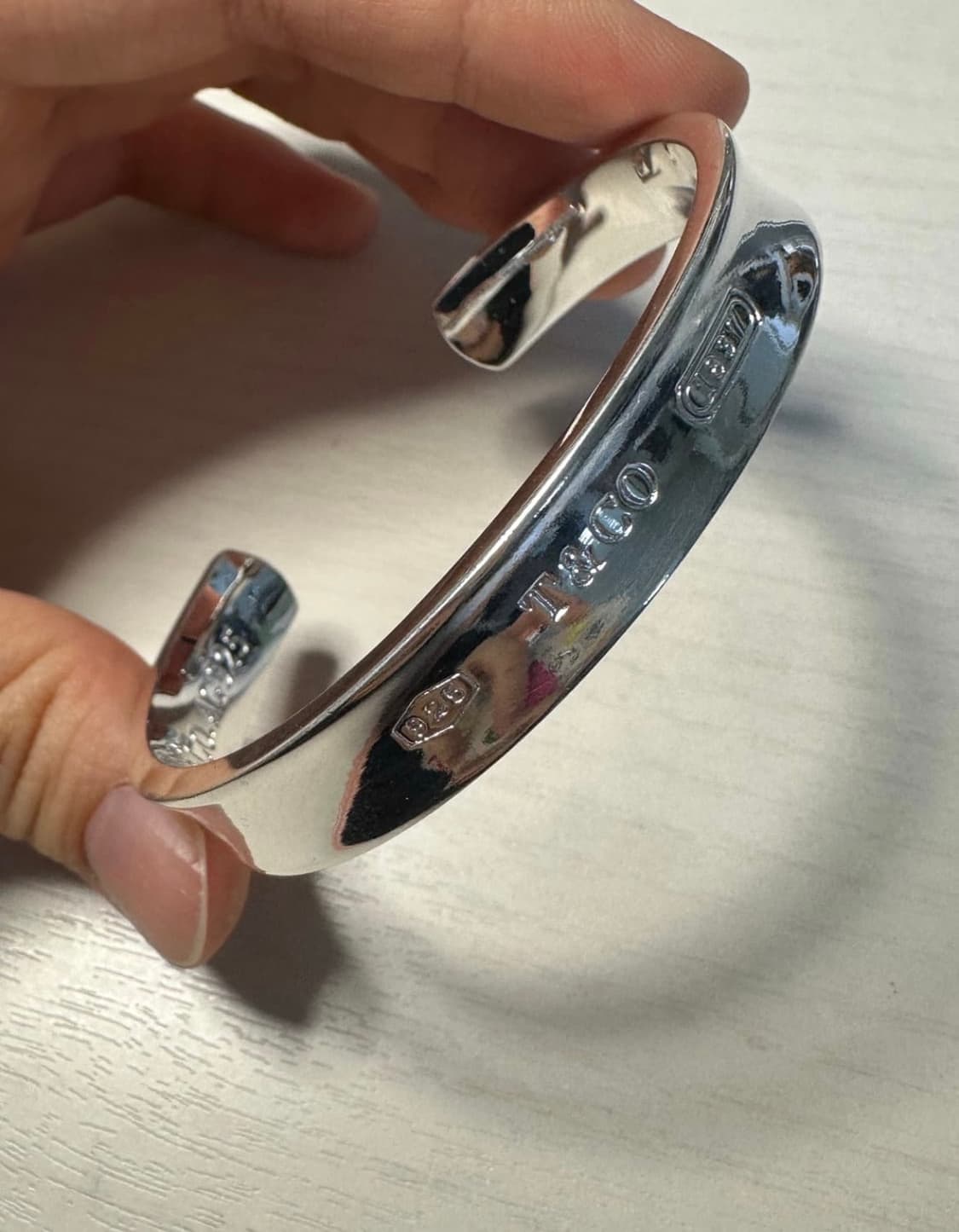 티파니앤코 1837 커프 뱅글 실버 팔찌 정품 상품이미지3