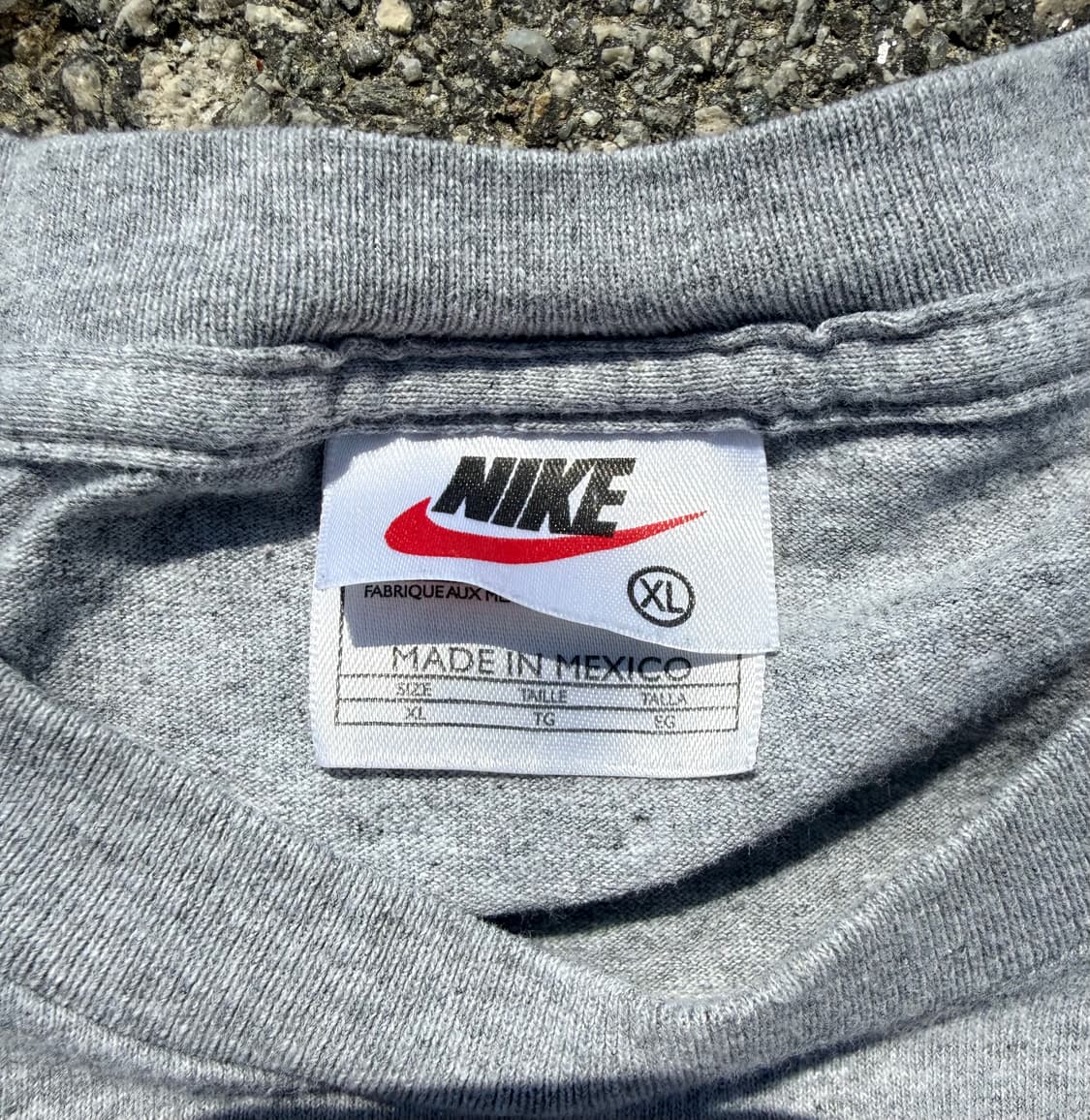 90s Made in Mexico Nike 나이키 스우시 반팔 티셔츠 상품이미지3