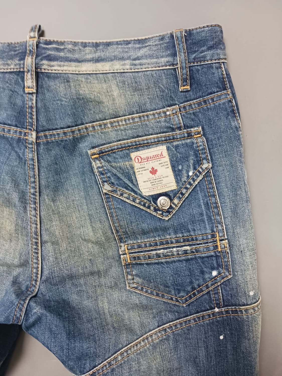 [32] 정품 디스퀘어드2 루키포켓 크러쉬 바이커진 청바지 상품이미지9