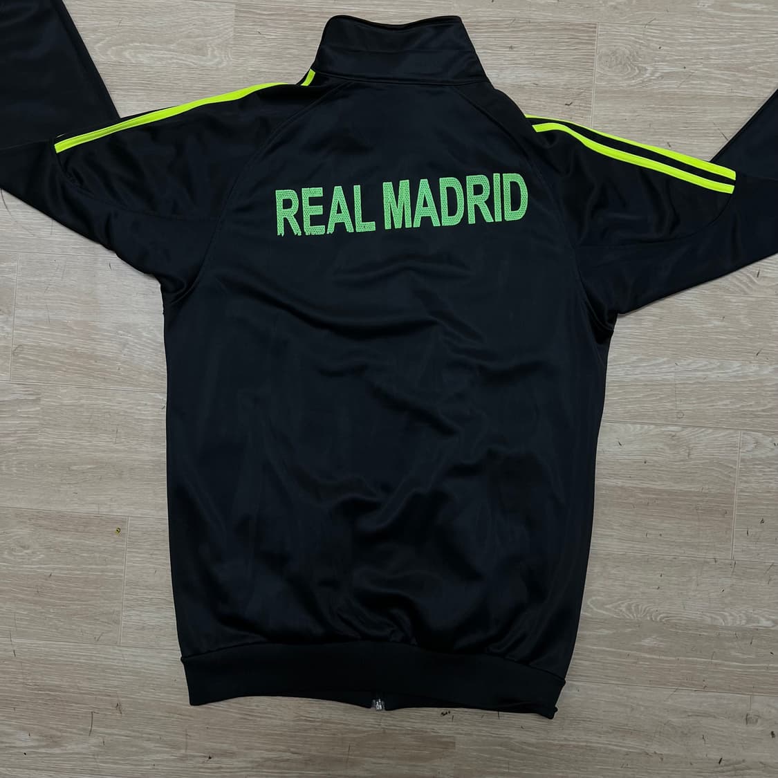 아디다스 레알마드리드 축구복 져지 트랙탑 자켓 [블랙] L/100 상품이미지7