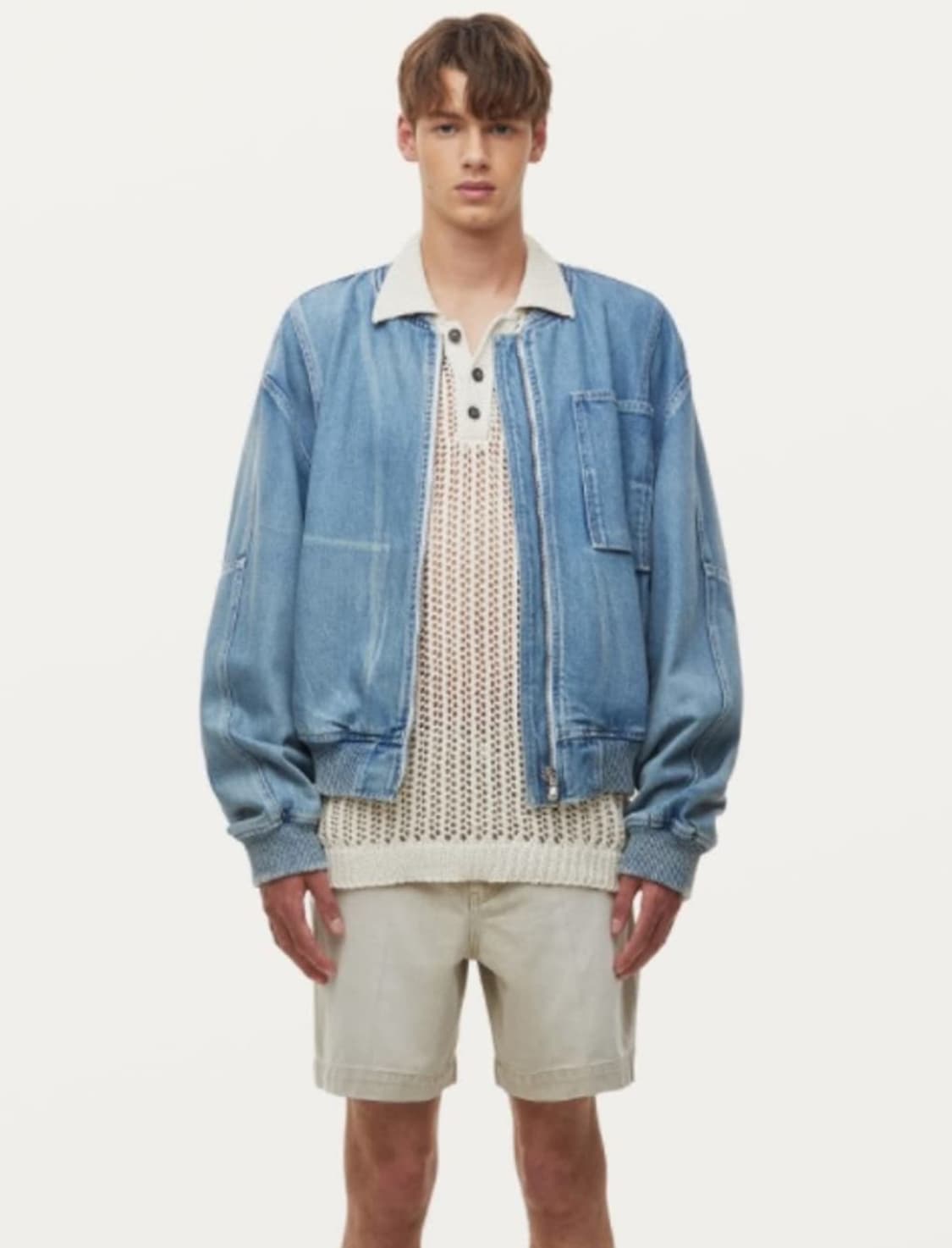 22ss Solid Homme 솔리드옴므 데님봄버 상품이미지1