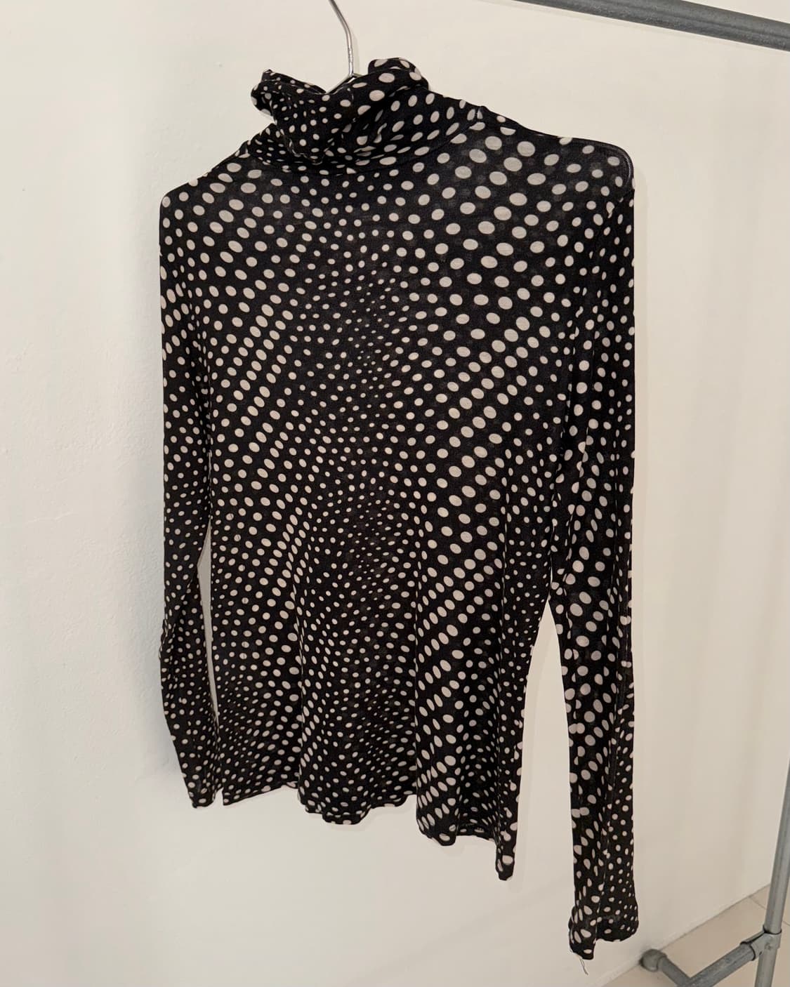 빈티지 도트 티셔츠 상품이미지5