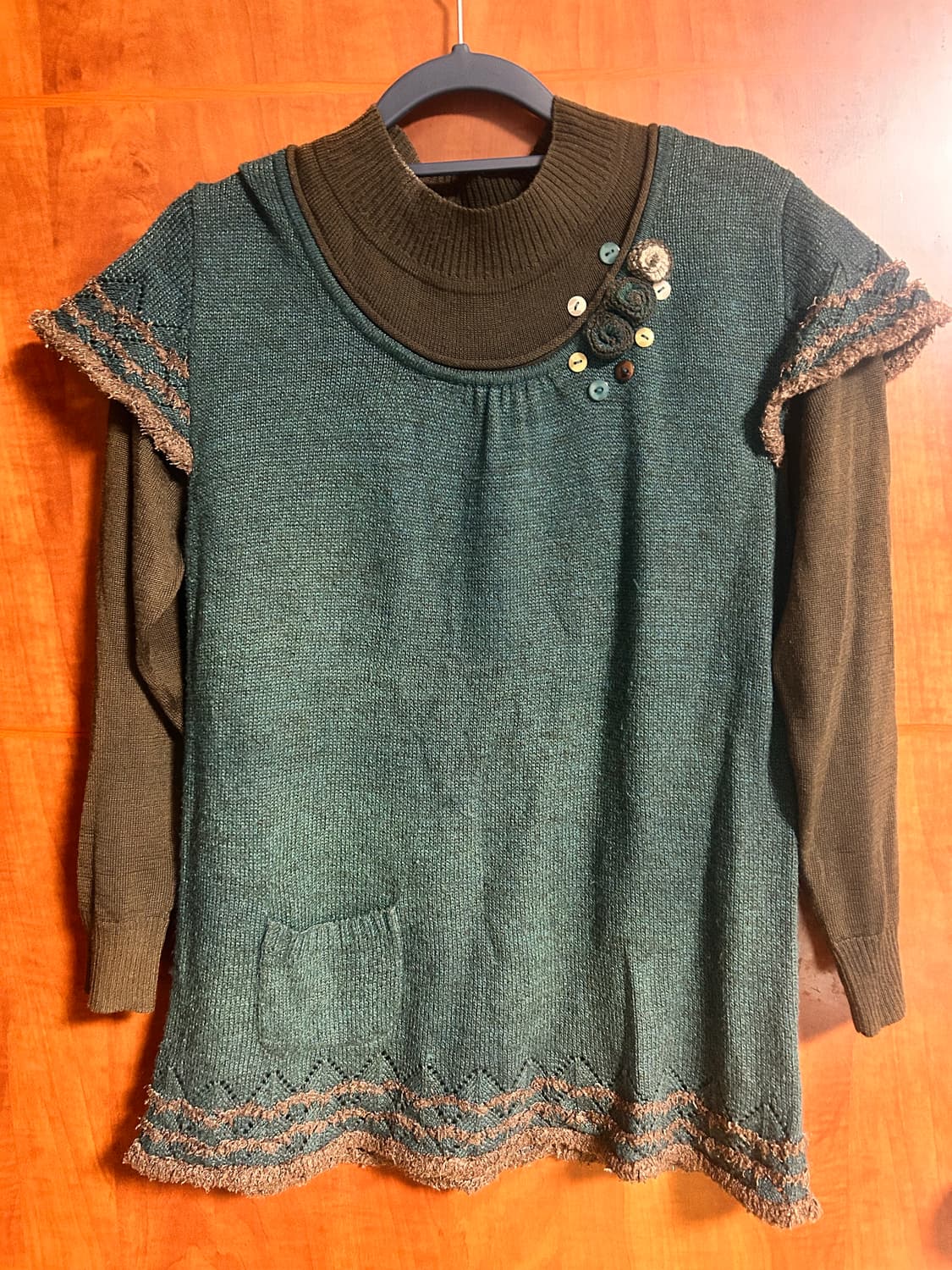 하구미 모리걸 아오이유우 말차 초코 롱슬리브  상품이미지1