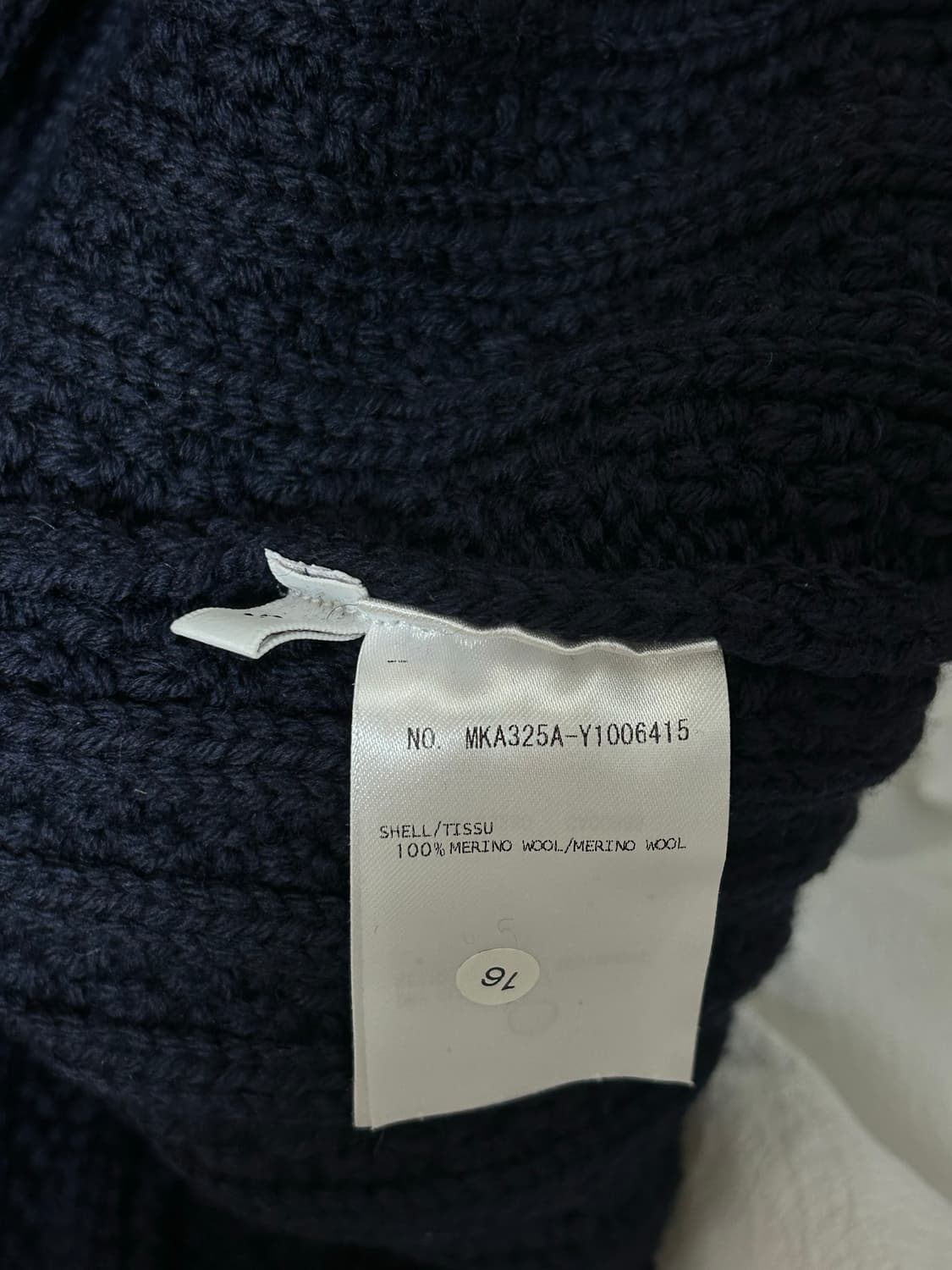 Thom Browne 4-Bar 케이블 니트 (모델: MKA325A-Y1 상품이미지5