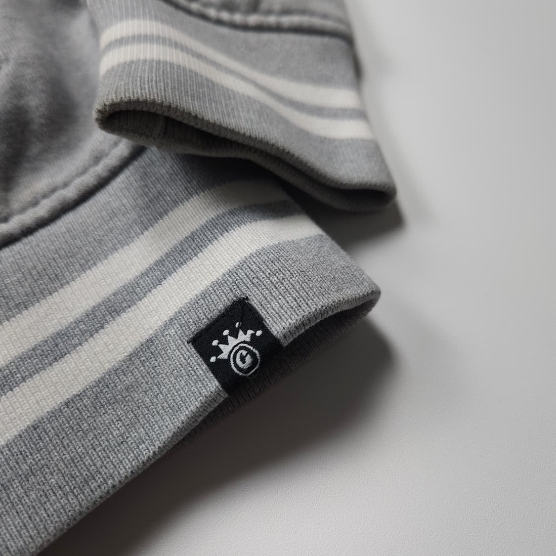 스투시 빅로고 스펠아웃 스웻 바시티 자켓 (S) 상품이미지7