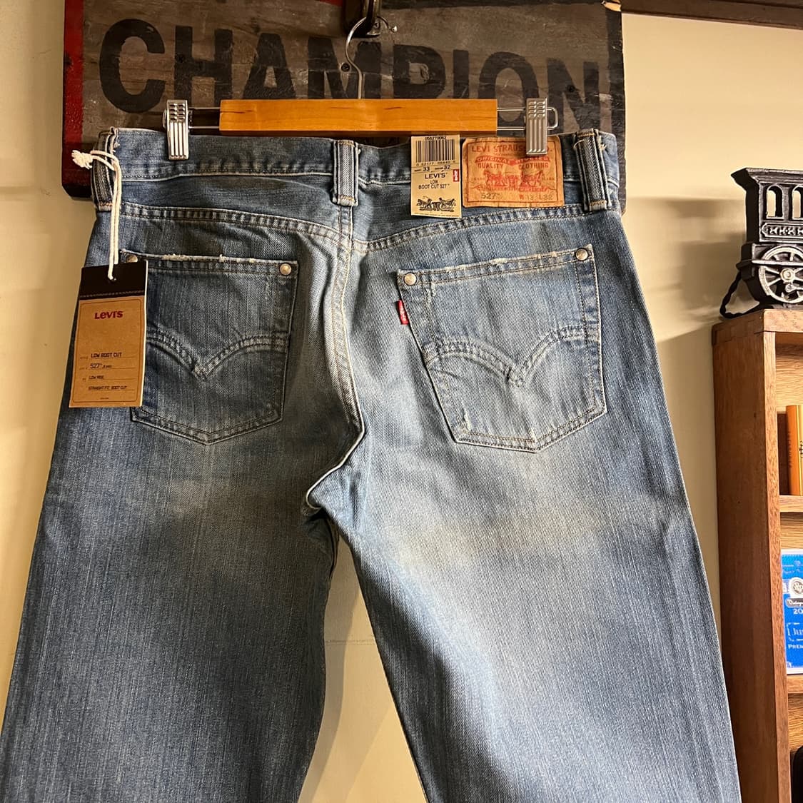 00's 리바이스 527 부츠컷 34 Size Mexico 데드스탁 상품이미지6