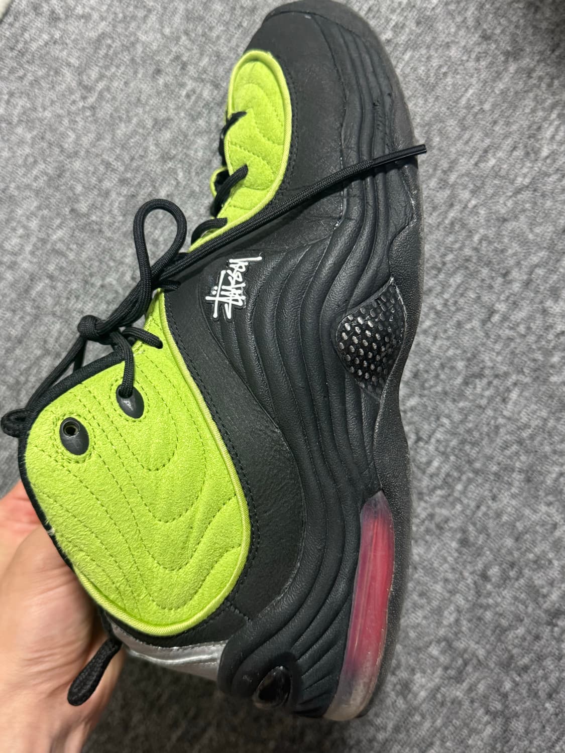 나이키 x 스투시 에어 페니 2 비비드 그린 앤 블랙[280] 상품이미지2