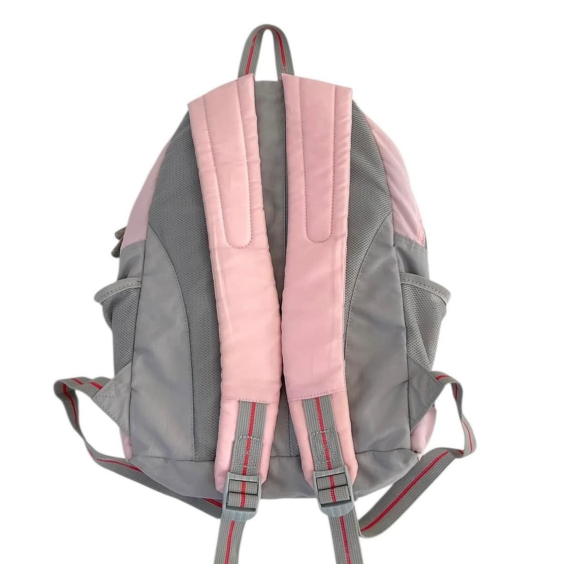 빈티지 대대장 아디다스 그레이 핑크 딸기우유 백팩 상품이미지2
