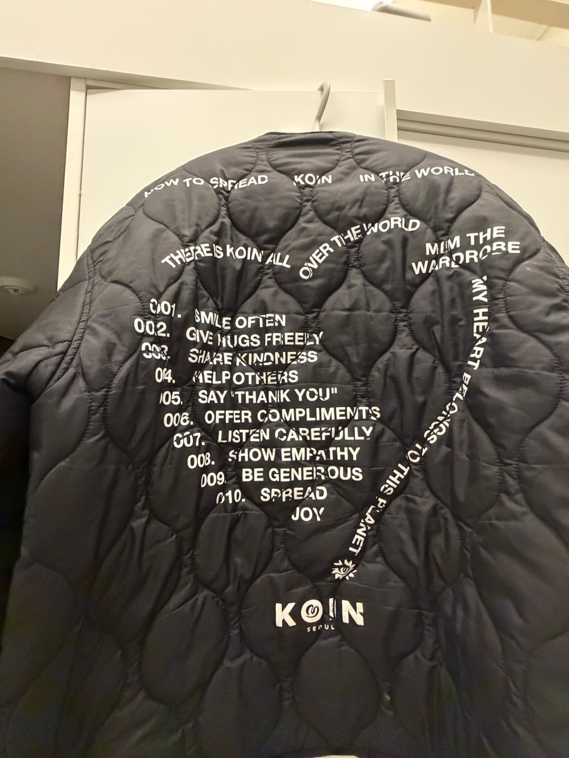 밈더워드로브 Koin 서울 퀼링 자켓 경량패딩 상품이미지2