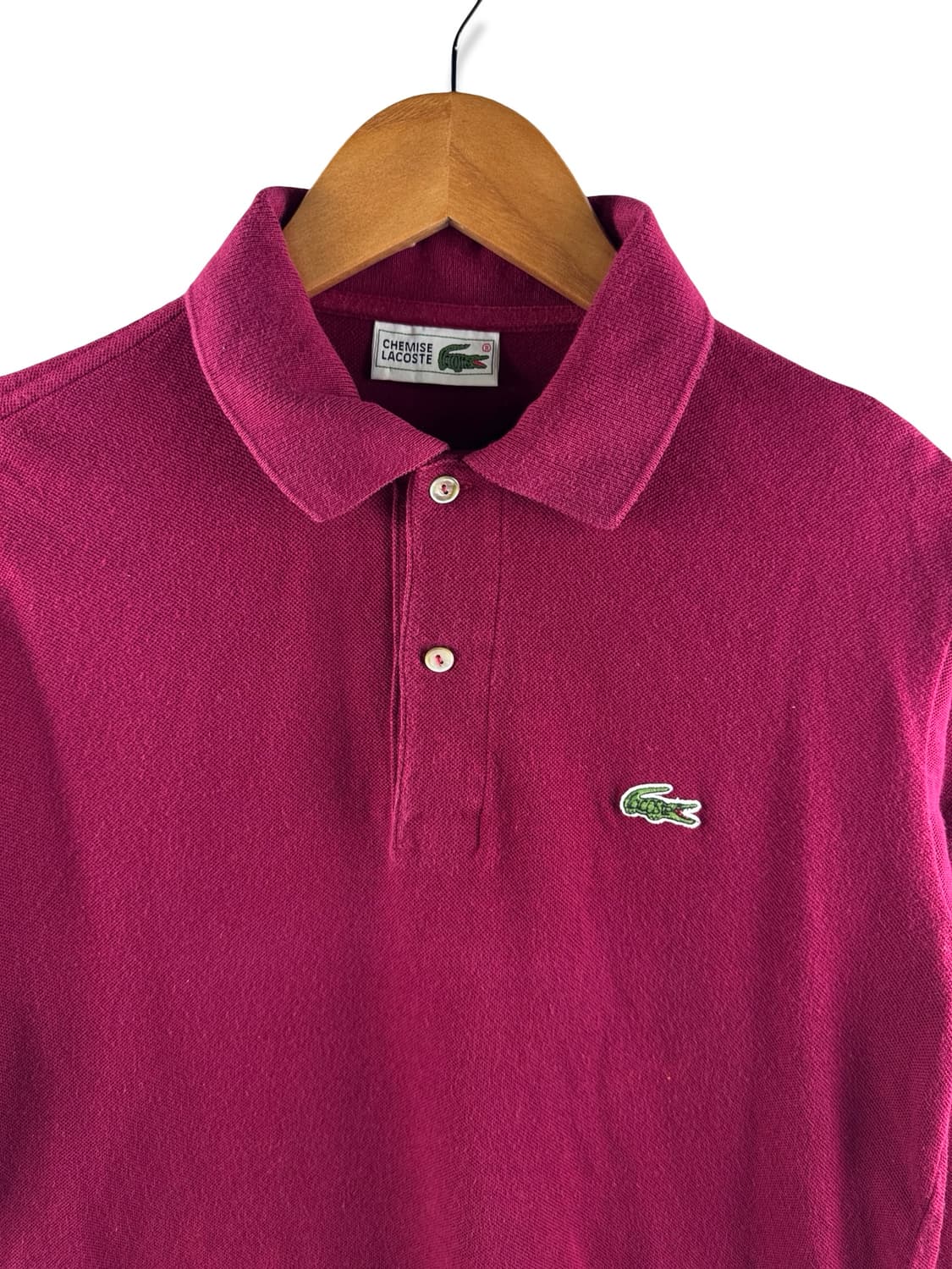 라코스테 버건디 긴팔카라티2942 상품이미지3