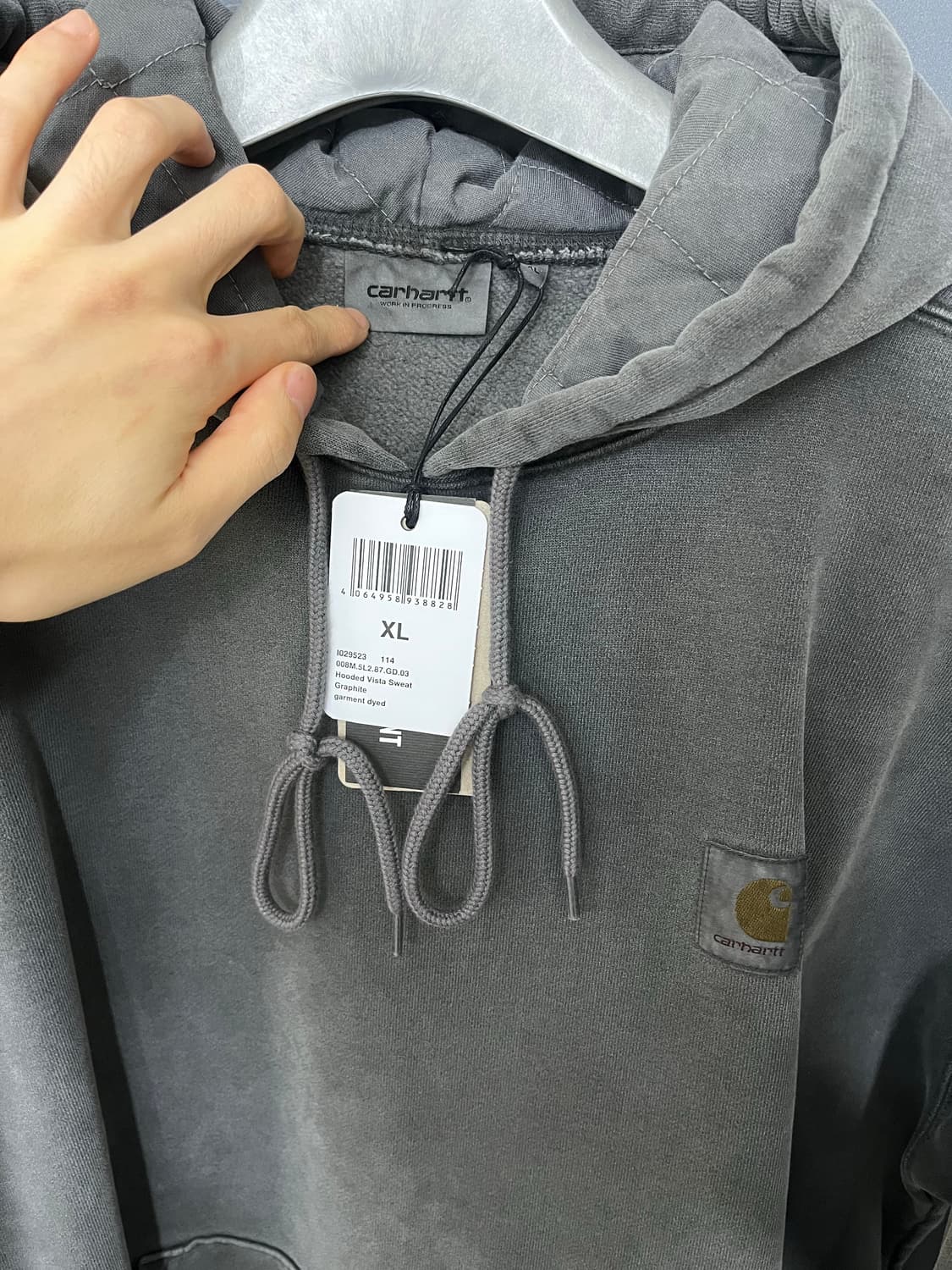 칼하트 wip 비스타 후드티 XL (새상품) 상품이미지3