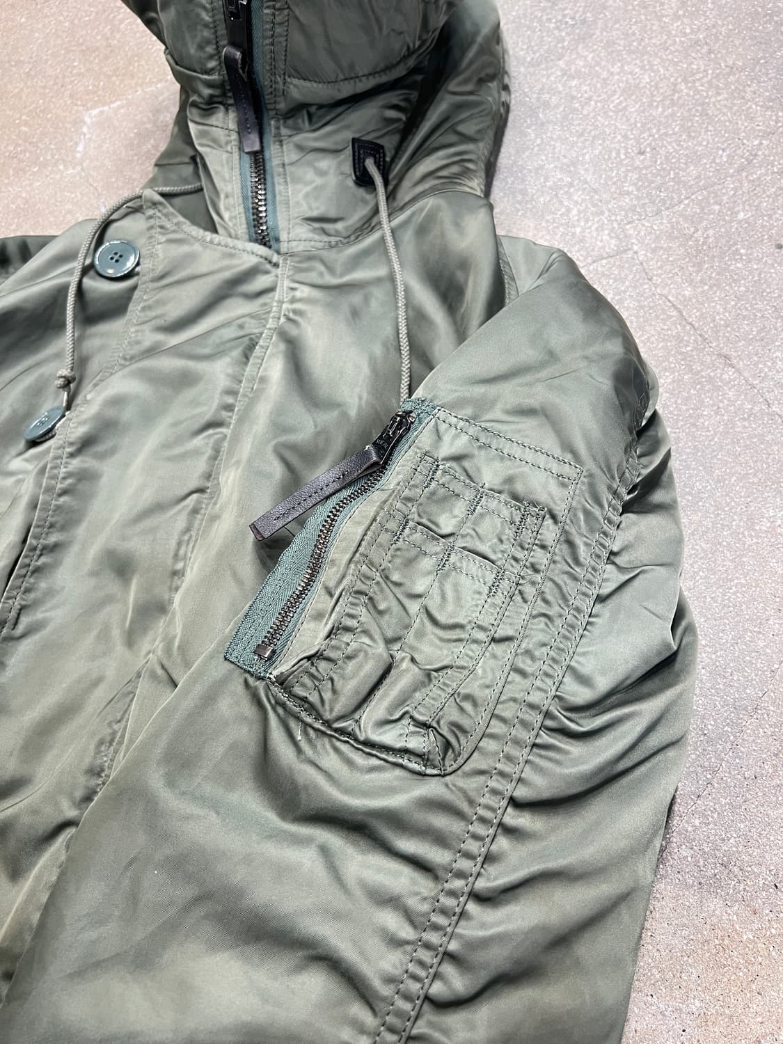 80‘s US Army HOOD N-2B E.C.W 파카 상품이미지4