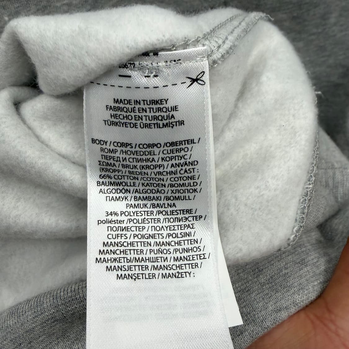 폴로 랄프 로렌 베어 그레이 스웻셔츠 L 상품이미지9