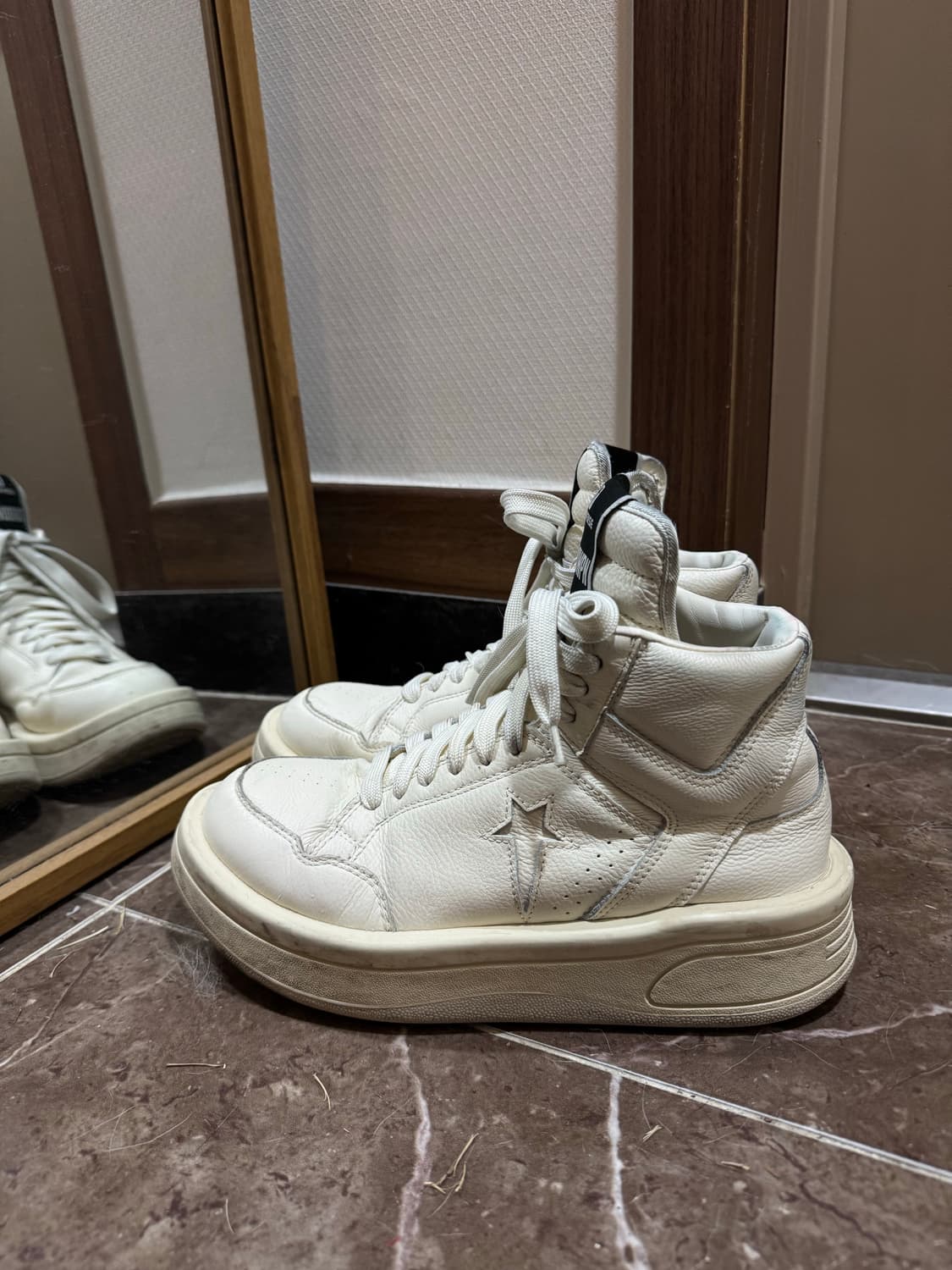 릭오웬스x컨버스 올백 270 하이탑 상품이미지1