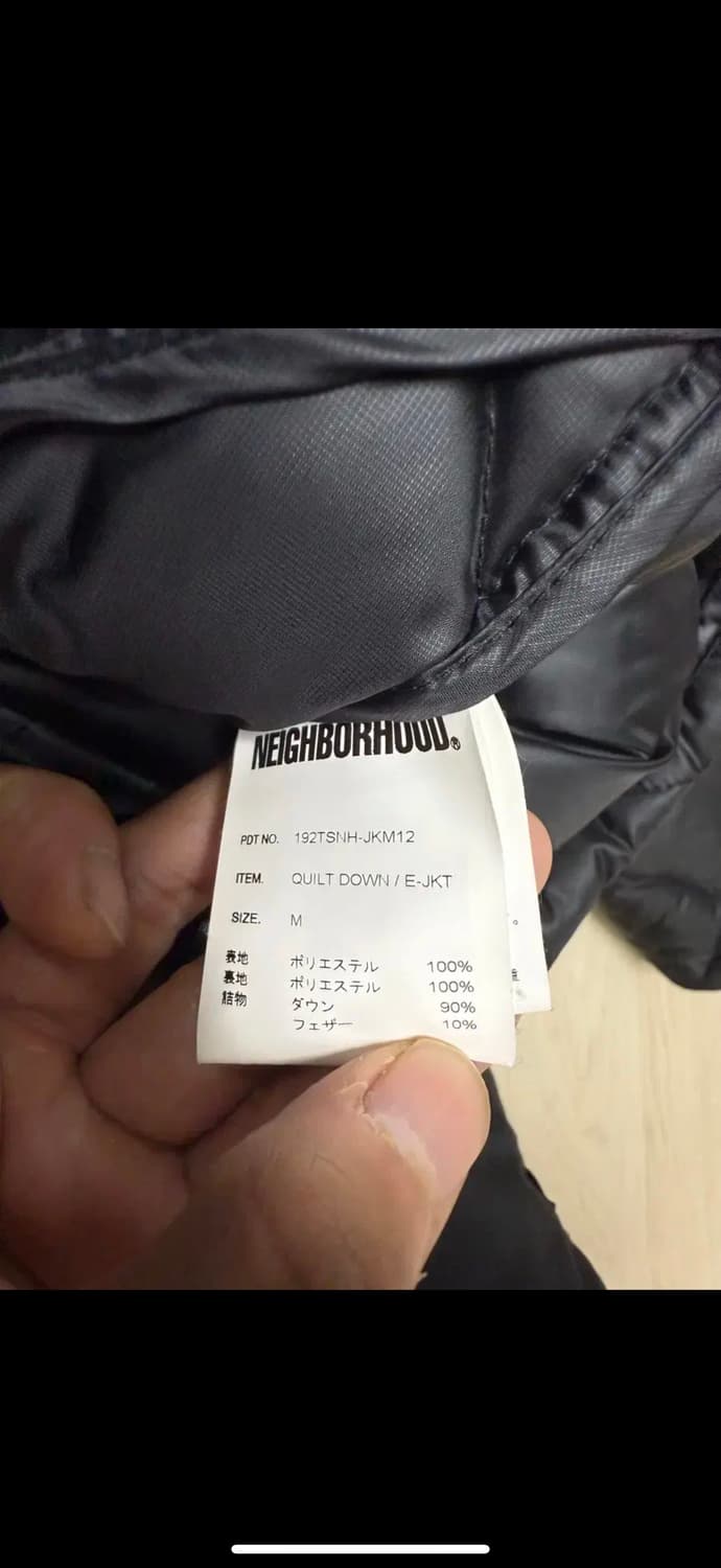 네이버후드 19FW 체커퀼팅 자켓 상품이미지4