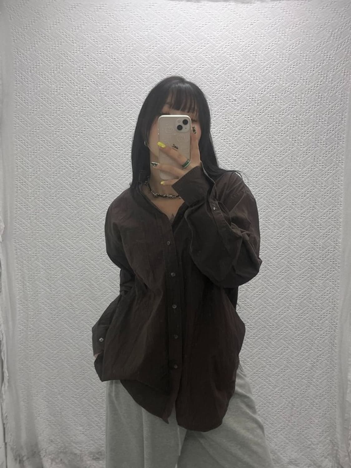 버버리 올드빈티지 로고스트라이프 컨트리 셔츠 XL C07530 상품이미지1