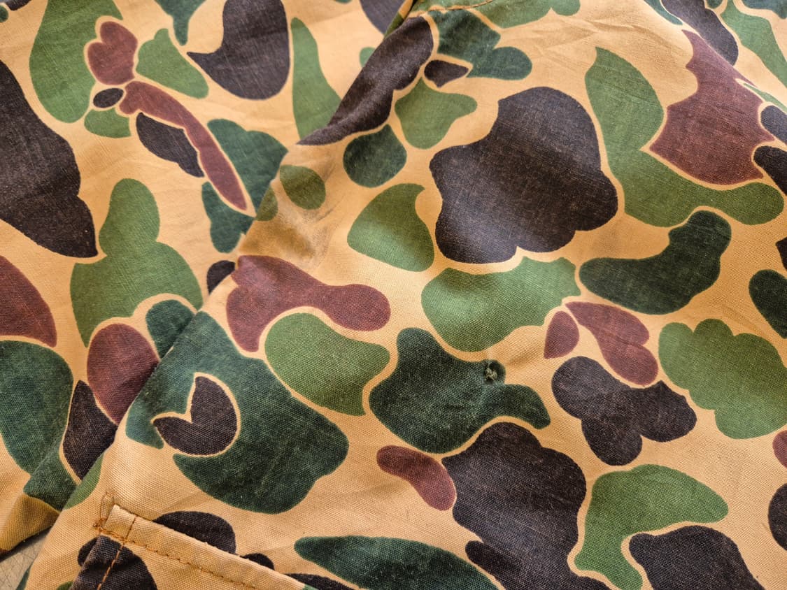 80s SAFTBAK 덕 카모 헌팅 자켓 상품이미지8