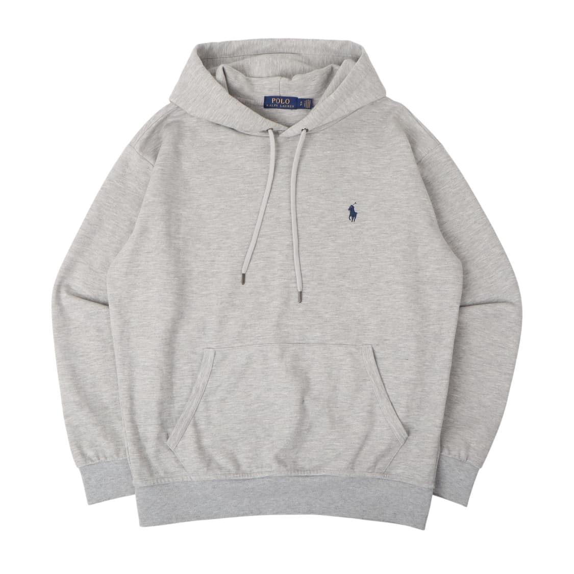 폴로 랄프로렌 헤더 그레이 코튼 폴리 후드티 상품이미지1
