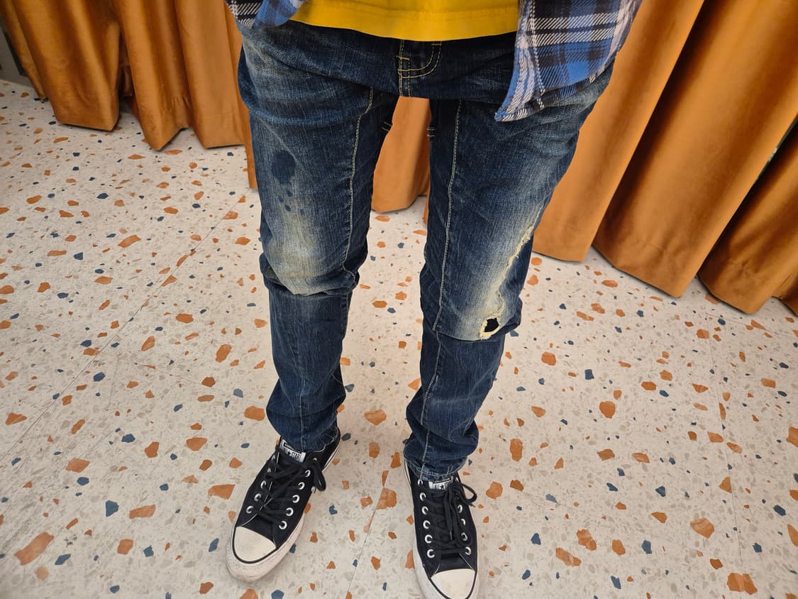 디스퀘어드2(Dsquared2)의 남성용 데님 청바지입니다. 상품이미지6