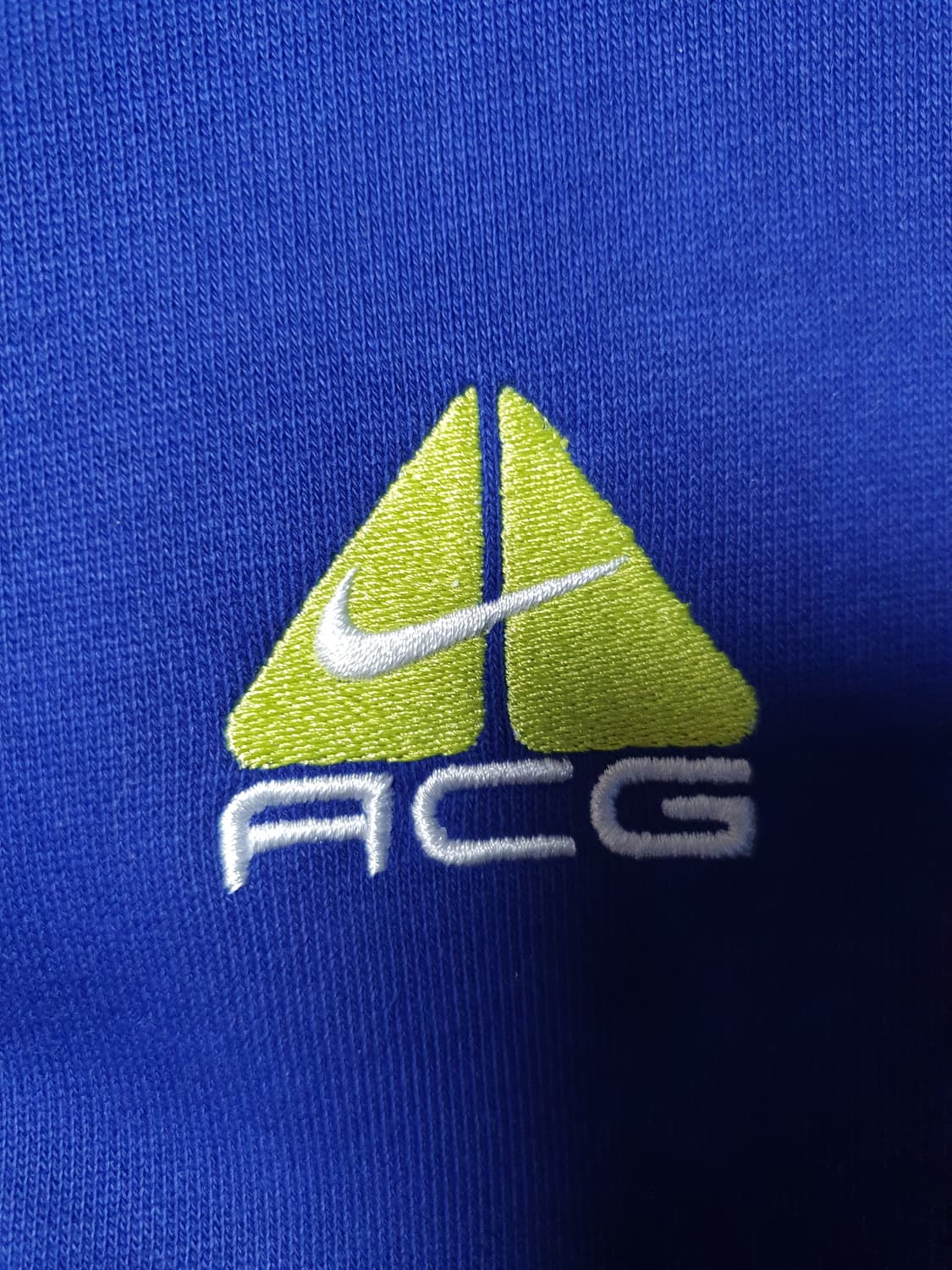 나이키 ACG 써마핏 풀오버 플리스 후드 블루  US S사이즈 상품이미지2