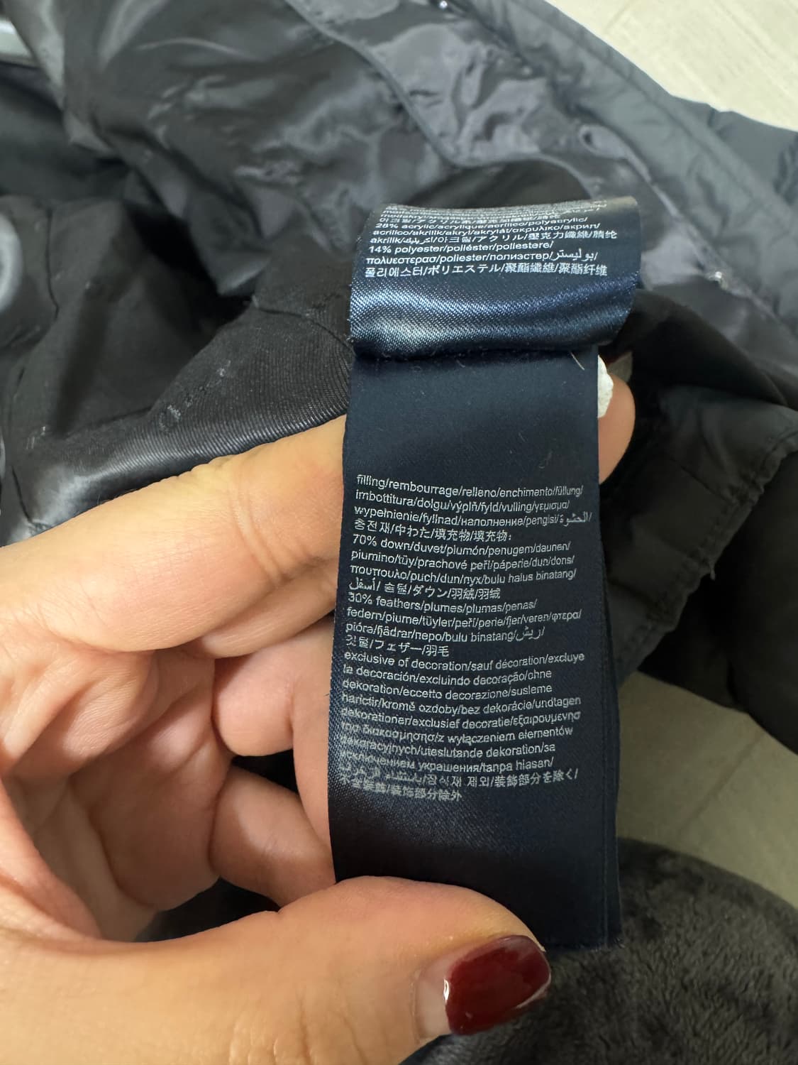 타미힐피거 우먼즈 패딩(털 탈부착 가능) 상품이미지4