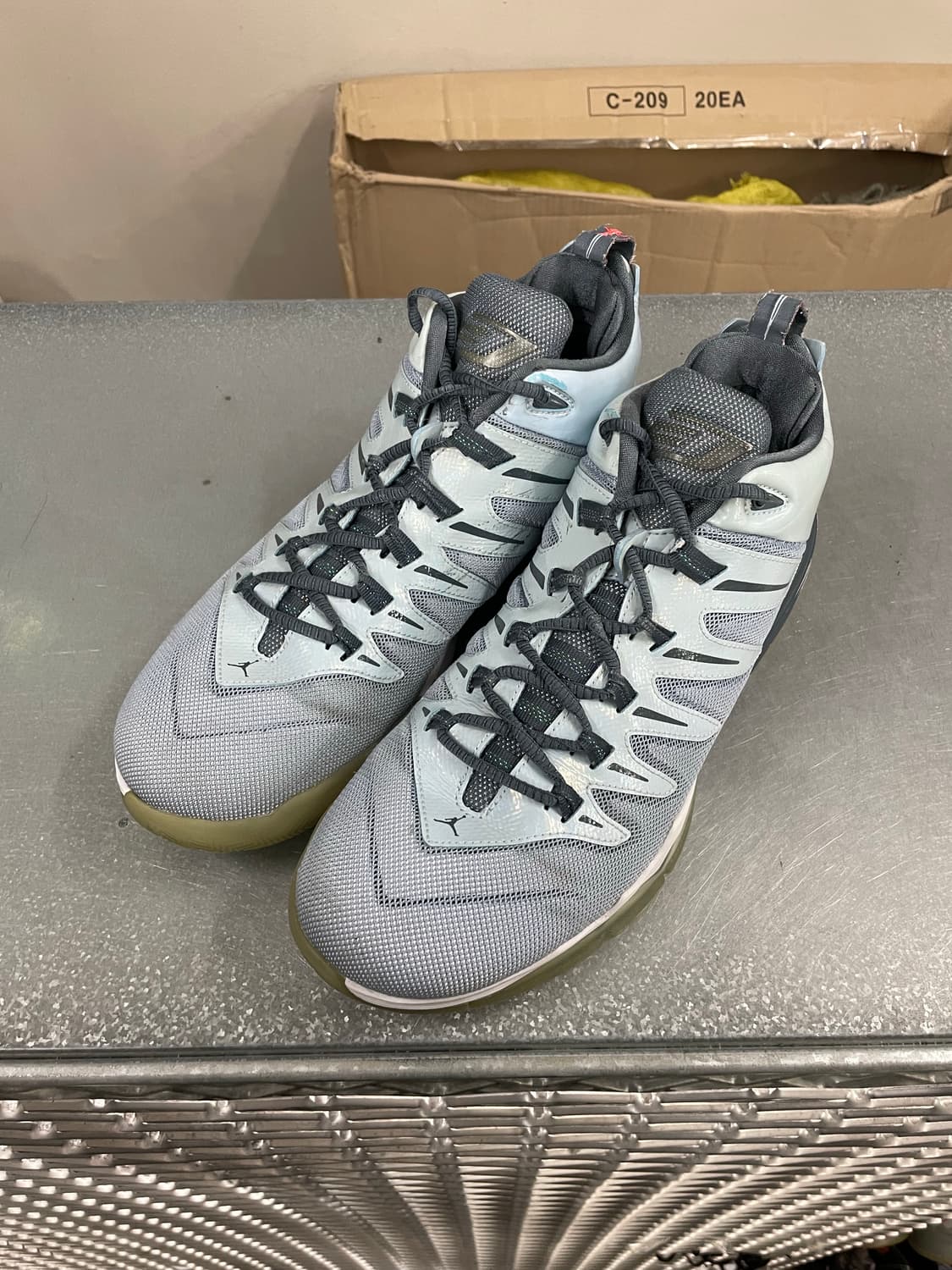 나이키 에어조던 CP3.IX 블루 그레이 285 상품이미지2