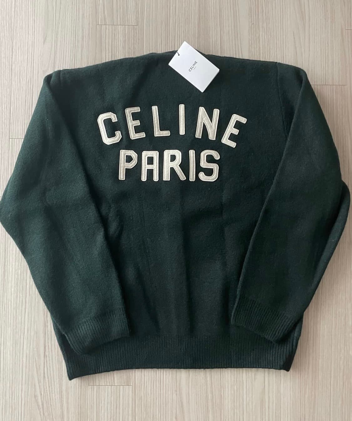 [새상품] 셀린느 컬리지 가디건 상품이미지1