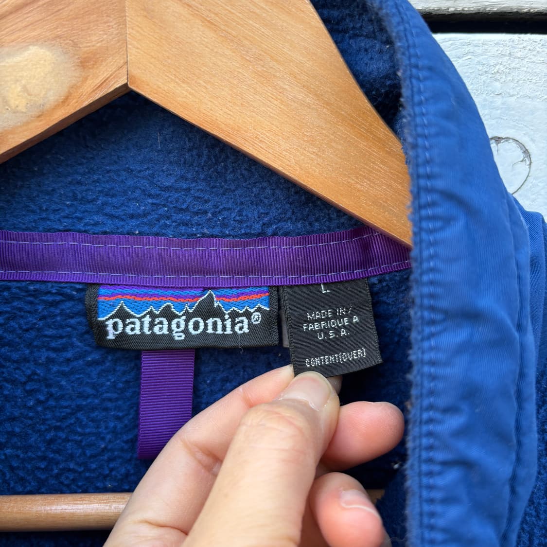 Patagonia 90s 파타고니아 made in usa 신칠라 후리스  상품이미지2