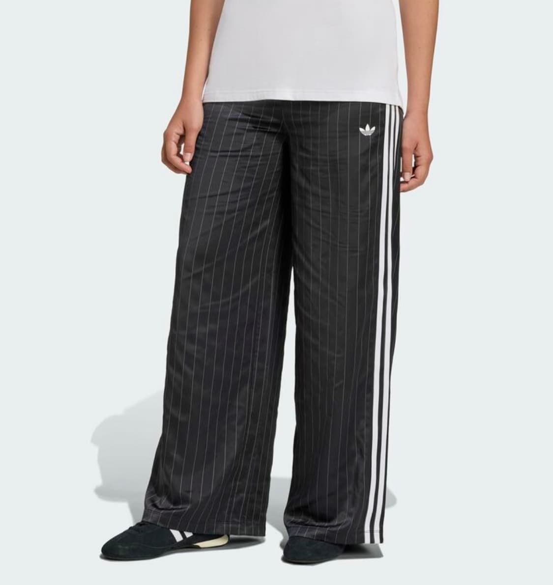 아디다스 핀 스트라이프 새틴 팬츠 M 상품이미지2