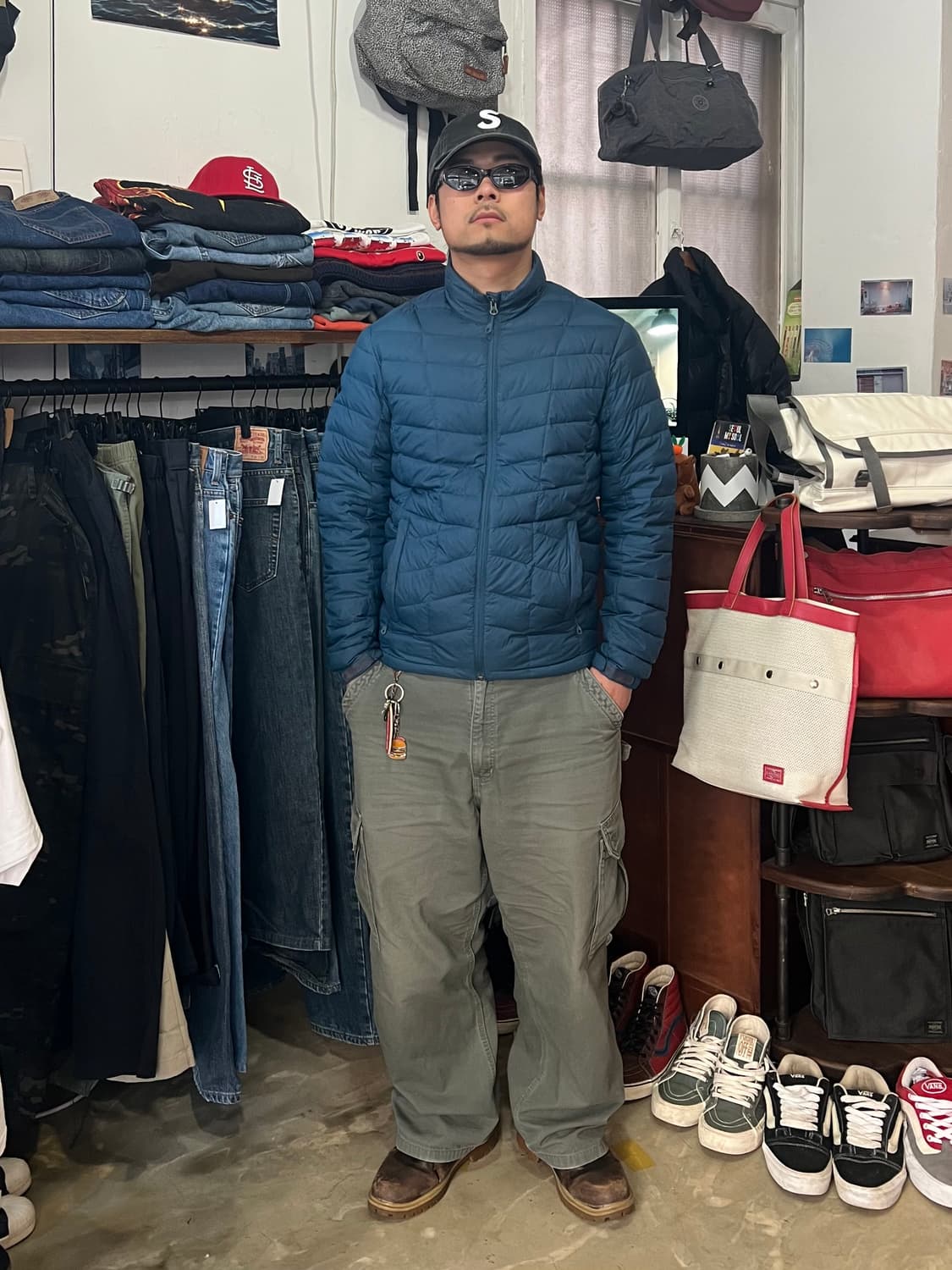 몽벨 경량패딩 M 상품이미지2