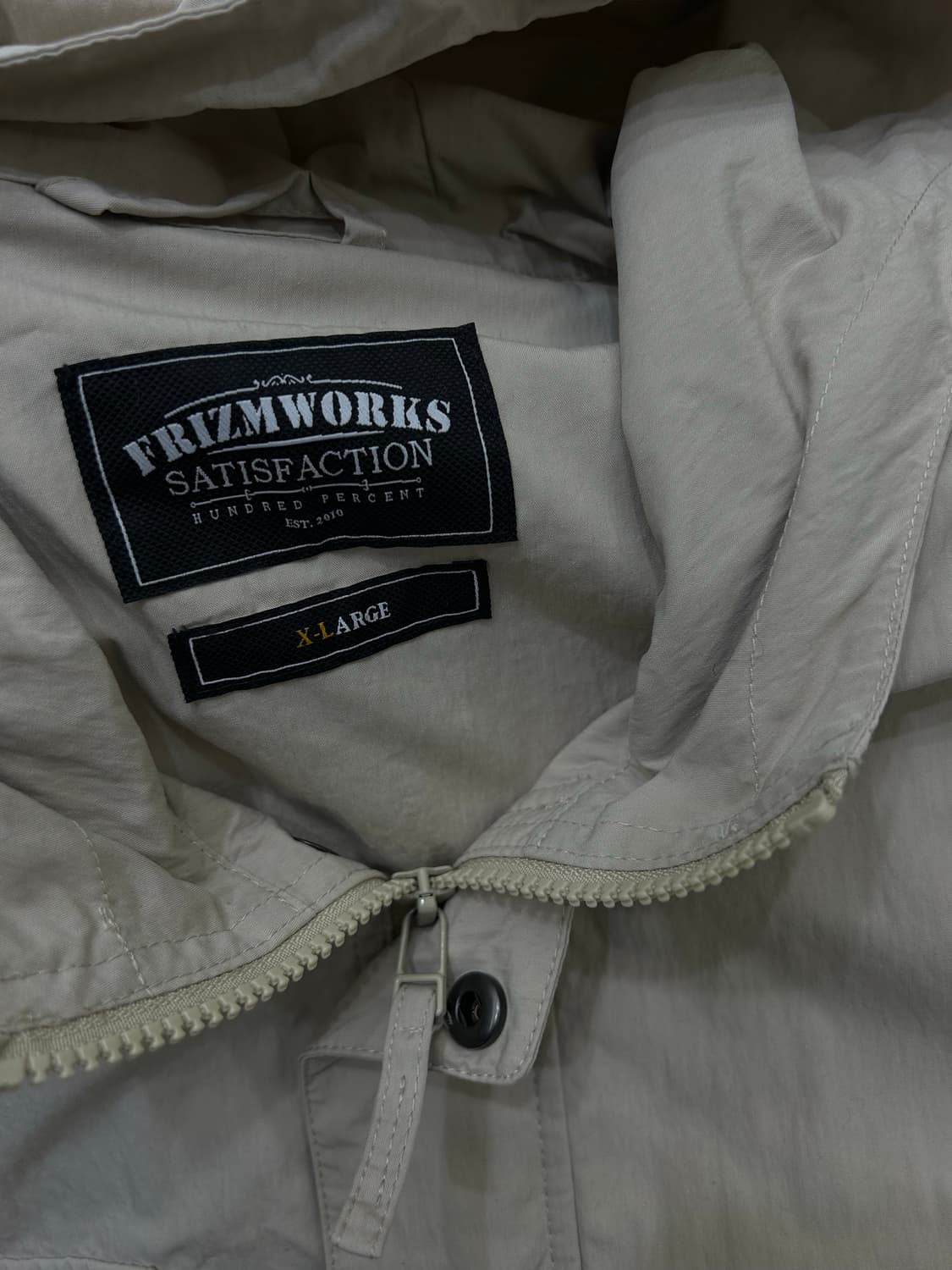 [XL]프리즘웍스 CN 유틸리티 나일론 파카/아이보리 상품이미지5