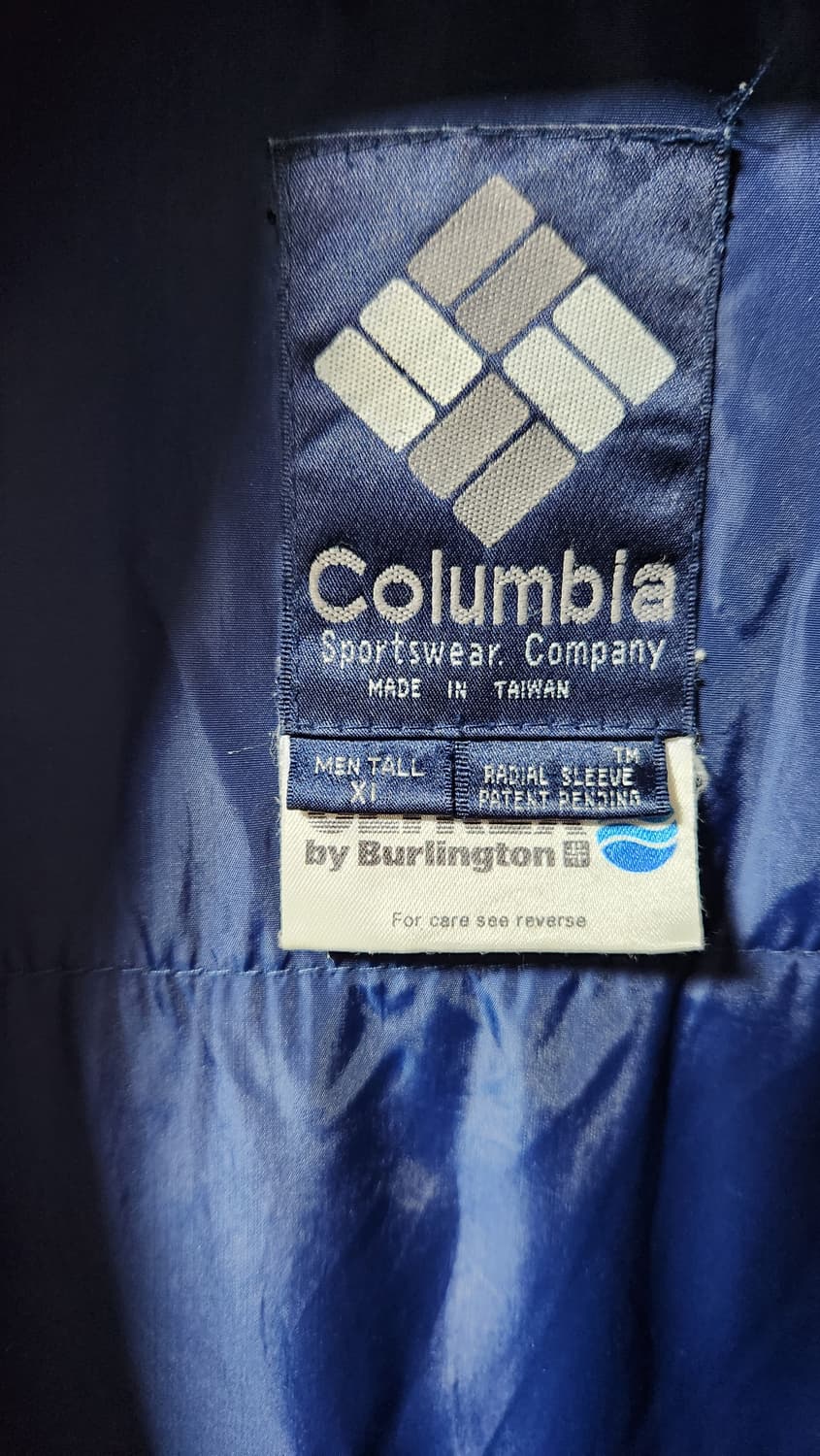 90s 빈티지 콜럼비아 패딩 자켓 xl 상품이미지3