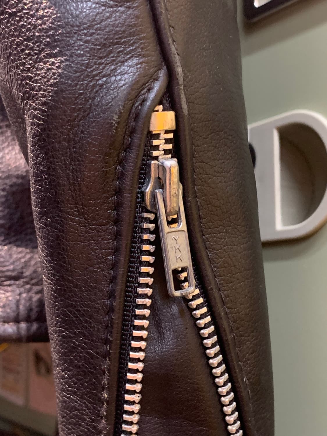 70s Excelled 레더 바이커 자켓 (40 REG) 상품이미지8