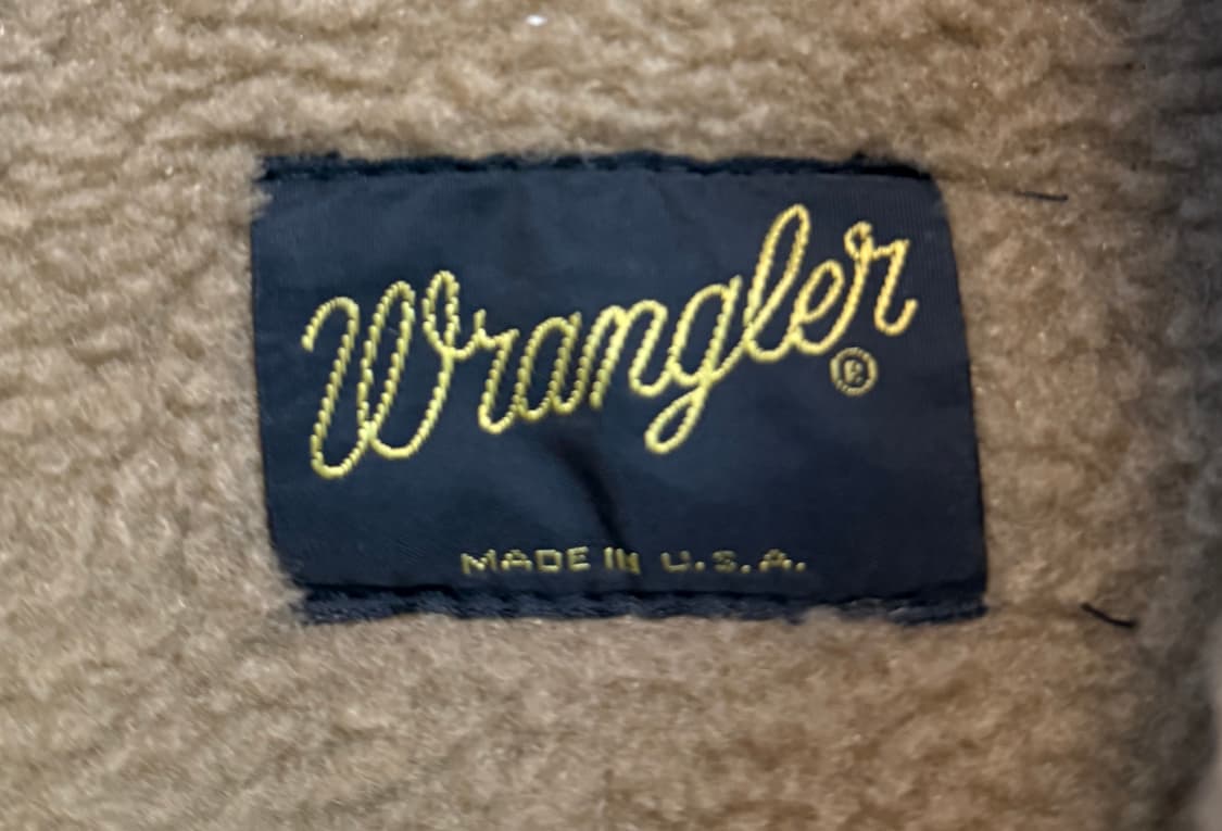 USA🇺🇸70s Wrangler sherpa denim jacket 상품이미지4