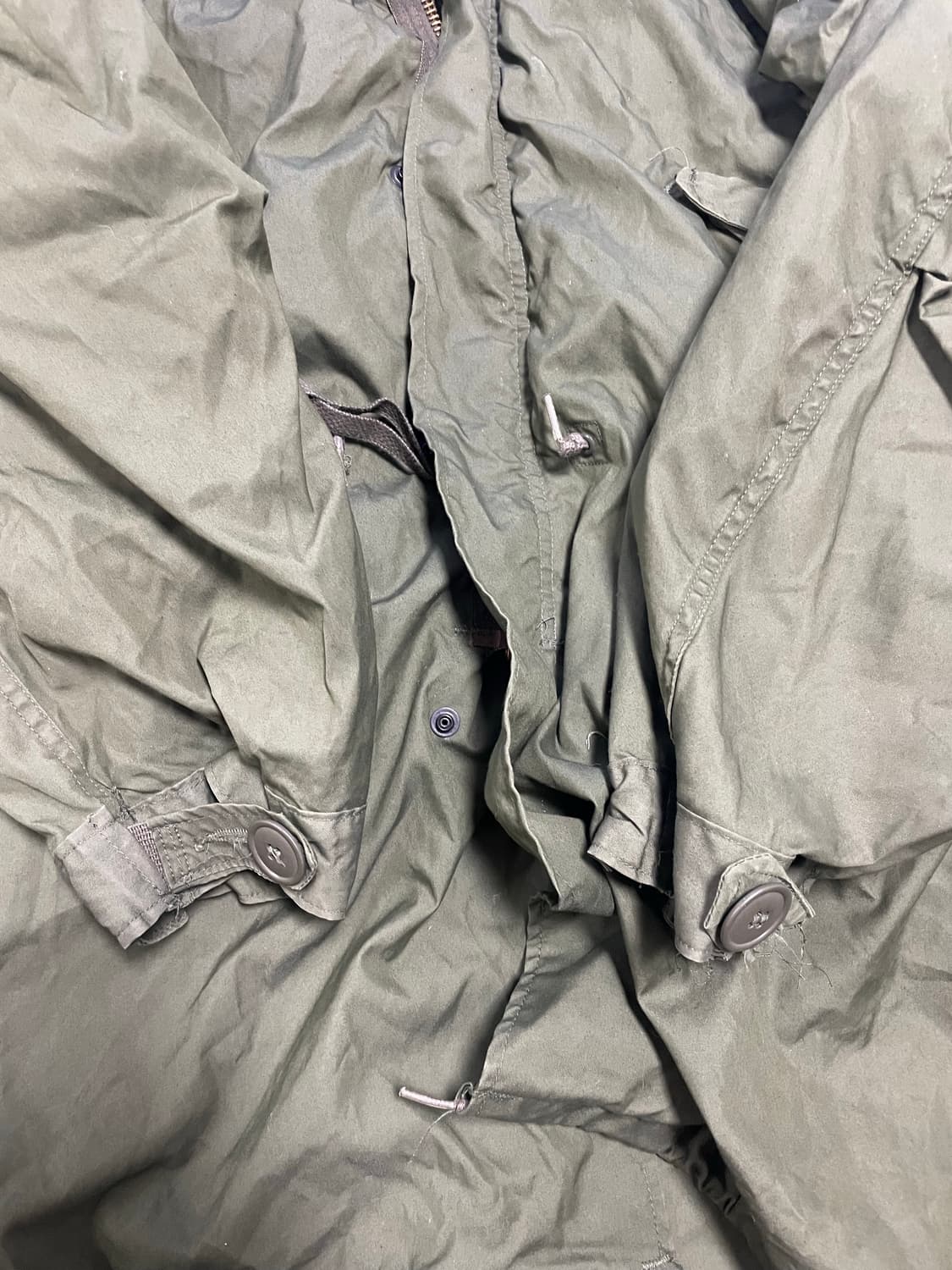 m65피쉬테일 og 개파카 오리지널 카본힐 민트급 세트 상품이미지4