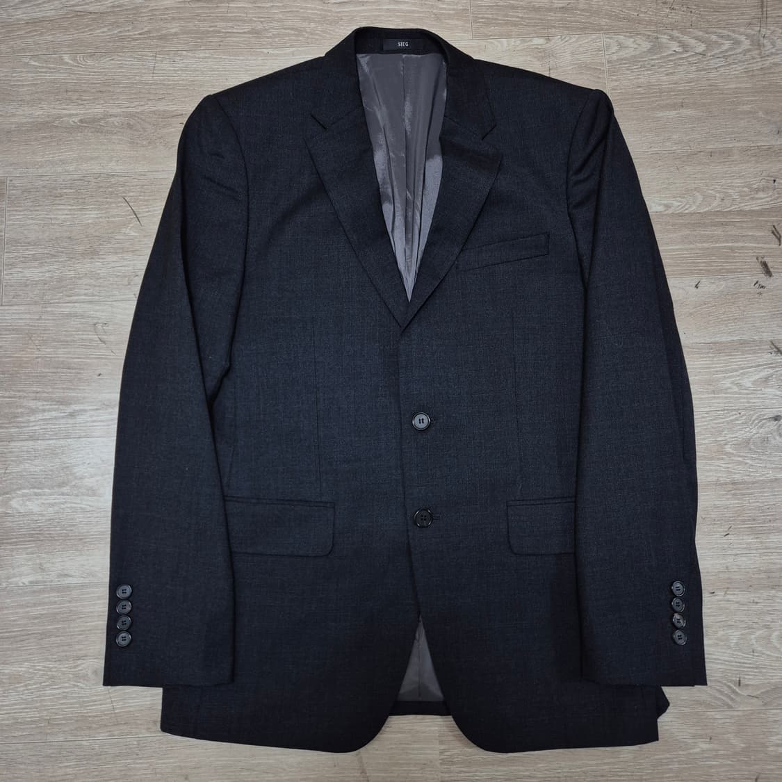 지이크 스트레치 모직 싱글 블레이저 정장자켓 L(100) 상품이미지1