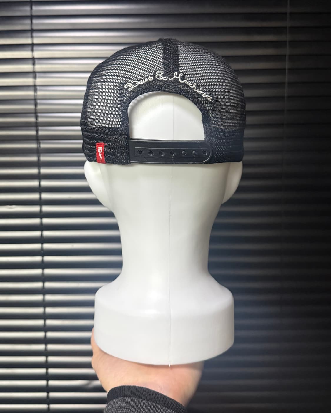 데우스 엑스 마키나 비아리츠 블랙 검정 트러커 볼캡 모자 모터사이클   상품이미지3