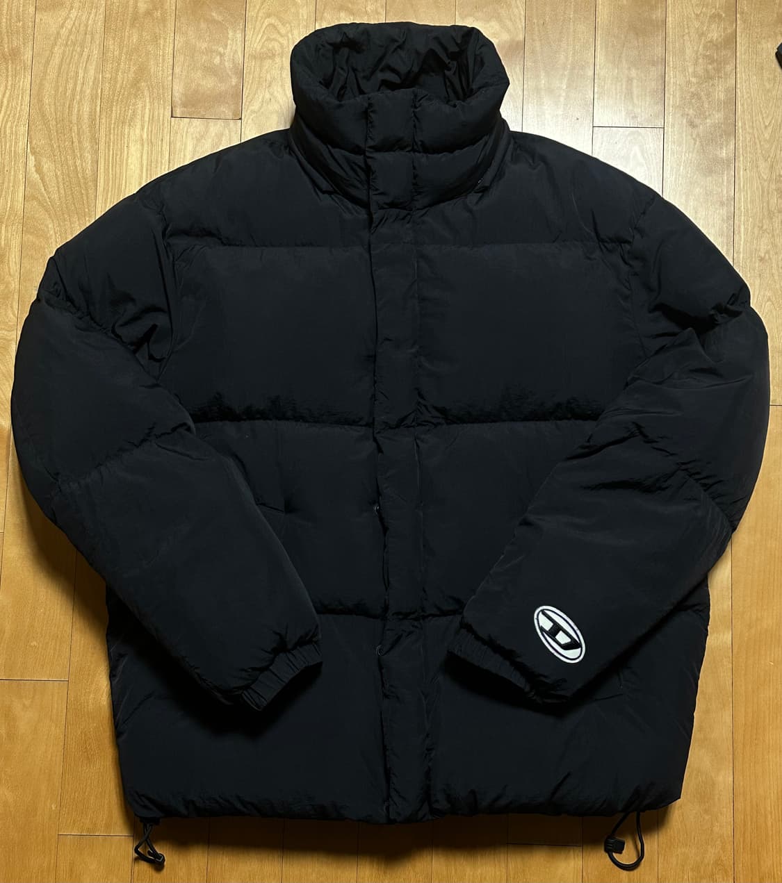 디젤 롤프 패딩 블랙 상품이미지2