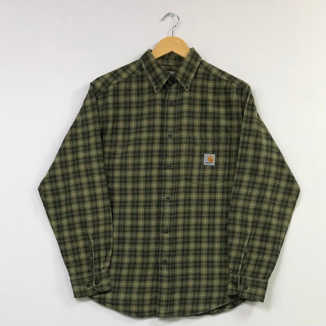 L 칼하트 워크 체크 남방 상품이미지2