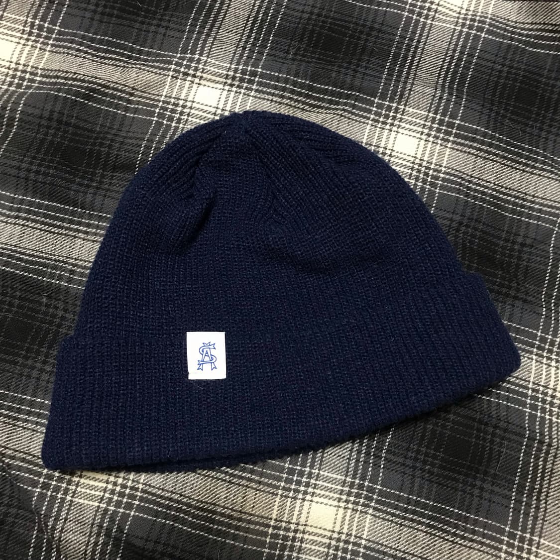 메이드 재팬 스티브 알란 네이비 숏비니 와치캡 상품이미지1